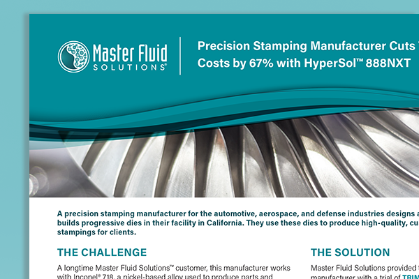 Case studies from Master Fluid Solutions Master STAGES, XYBEX, and TRIM 