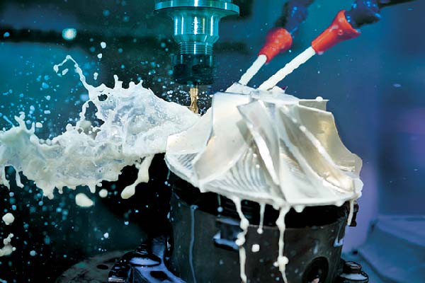 Metalworking fluids from Master Fluid Solutions brands such as TRIM, Master STAGES, and XYBEX.