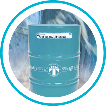 2005-2009 Master Fluid Solutions TRIM MicroSol 54 gallon drum graphic
