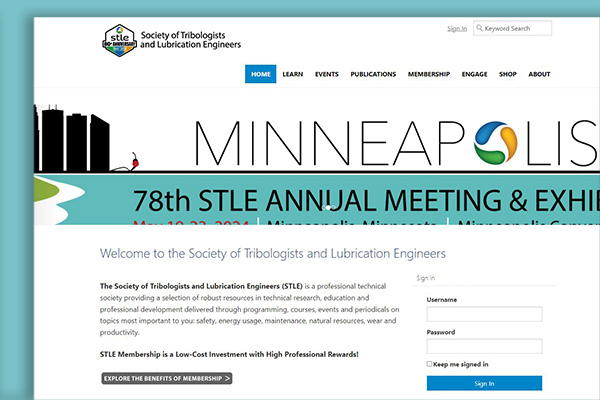 The Society of Tribologists and Lubrication Engineers 