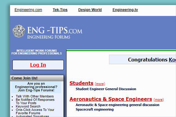 Eng-Tips Engineering Forum 